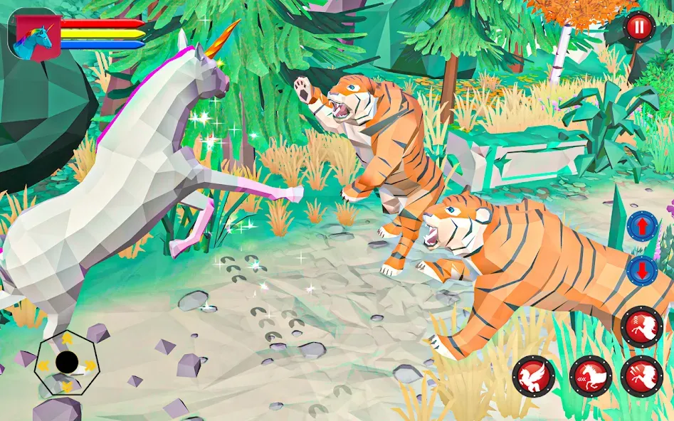 Flying Unicorn Pegasus Games [МОД Unlimited Money] Screenshot 3