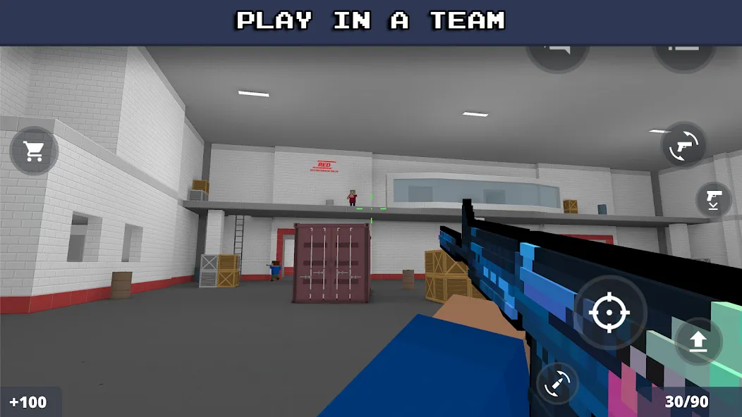Block Strike: Online Shooter (Блок Страйк) [МОД Unlimited Money] Screenshot 5