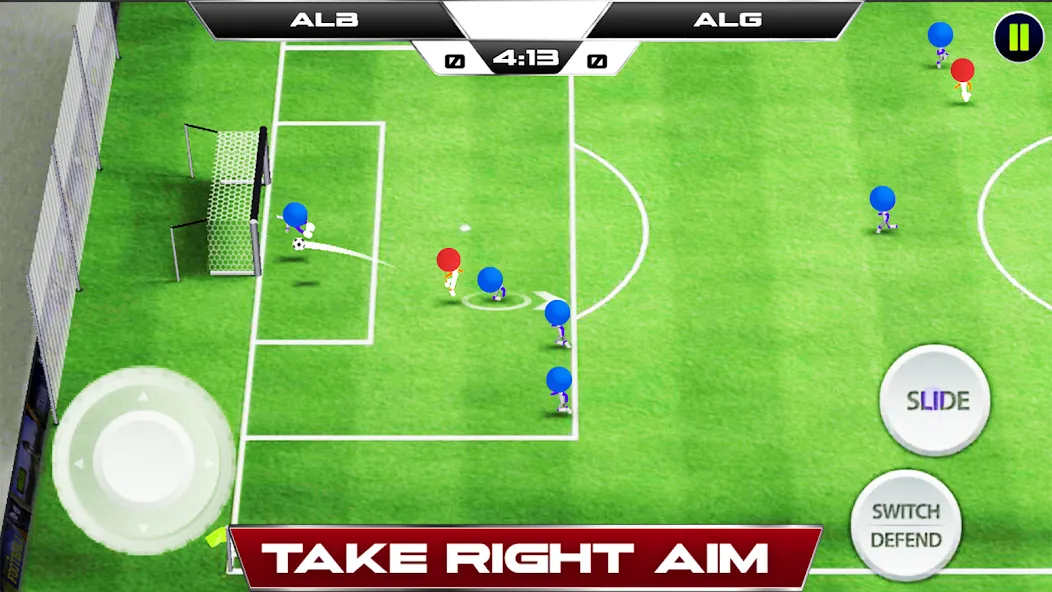 Stickman Soccer Football Game [МОД Unlocked] Screenshot 3