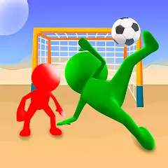 Взломанная Stickman Soccer Football Game  [МОД Unlocked]