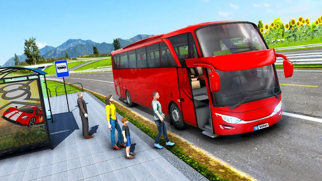Highway Bus Simulator Bus Game [МОД Menu] Screenshot 2