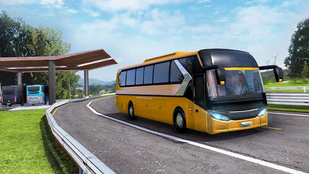 Highway Bus Simulator Bus Game [МОД Menu] Screenshot 5
