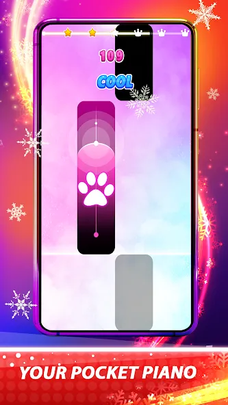 Magic Pink Tiles: Piano Game (Магические розовые плитки) [МОД Много денег] Screenshot 2