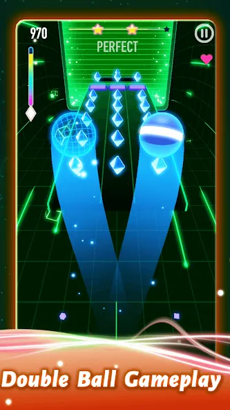 Rolling Twins: Music Ball Rush (Роллинг Твинс) [МОД Все открыто] Screenshot 3
