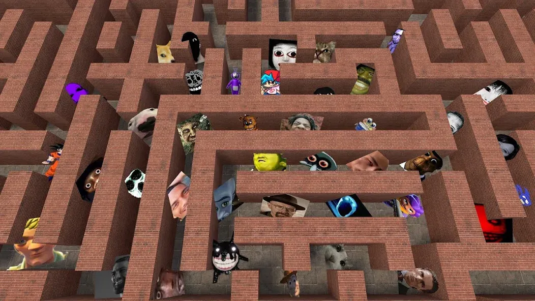 Nextbots In Backrooms: Shooter (Некстботс в комнатах позади) [МОД Бесконечные монеты] Screenshot 1