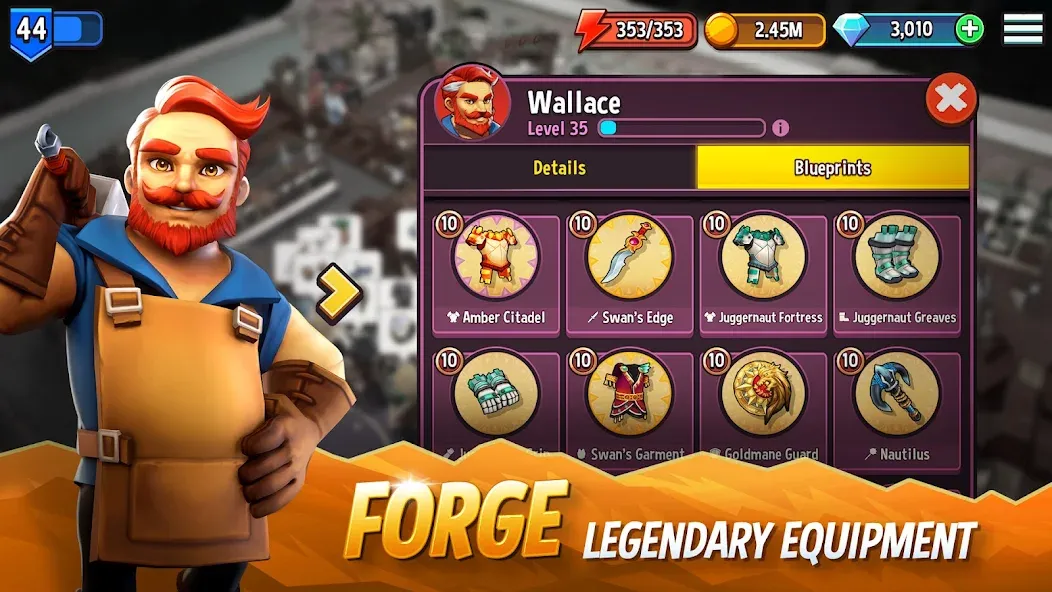 Shop Titans: RPG Idle Tycoon (Шоп Тайтанс) [МОД Все открыто] Screenshot 2