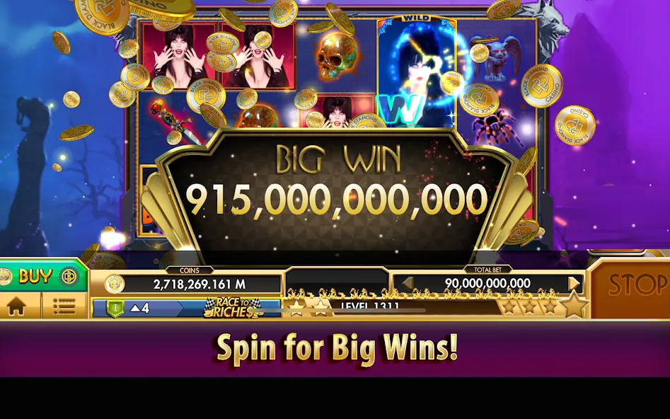 Black Diamond Casino Slots (СЛОТЫ) [МОД Меню] Screenshot 2