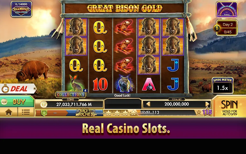 Black Diamond Casino Slots (СЛОТЫ) [МОД Меню] Screenshot 3