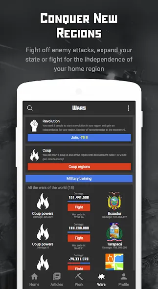Rival Regions: world strategy (Ривал Регионс) [МОД Unlocked] Screenshot 4