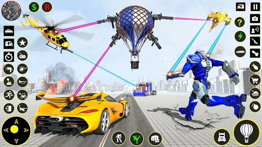 Truck Game - Car Robot Games [МОД Unlimited Money] Screenshot 4