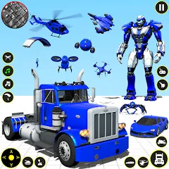 Взлом Truck Game - Car Robot Games  [МОД Unlimited Money]