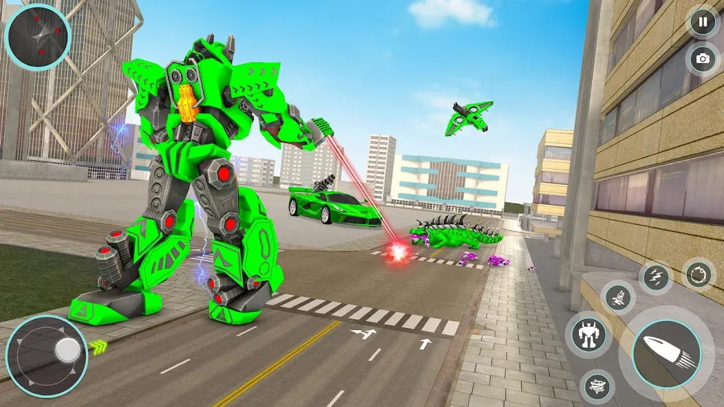 Crocodile Animal Robot Games [МОД Unlocked] Screenshot 3