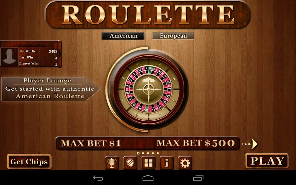 Roulette - Casino Style! (Рулетка) [МОД Много денег] Screenshot 4