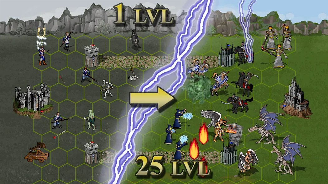 Heroes of Might: Magic arena 3 [МОД Много денег] Screenshot 4