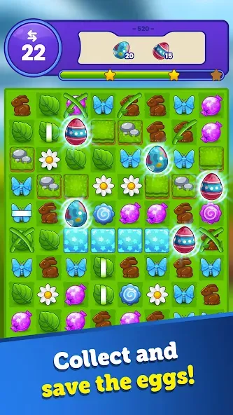 Easter Magic - Match 3 Game (Истер Мэджик) [МОД Меню] Screenshot 3