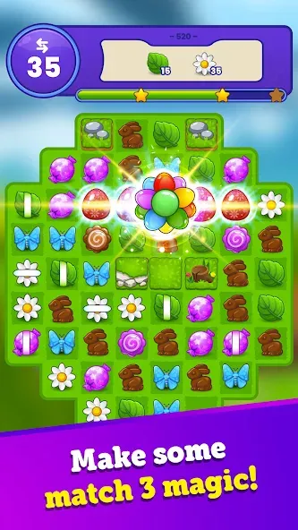 Easter Magic - Match 3 Game (Истер Мэджик) [МОД Меню] Screenshot 5