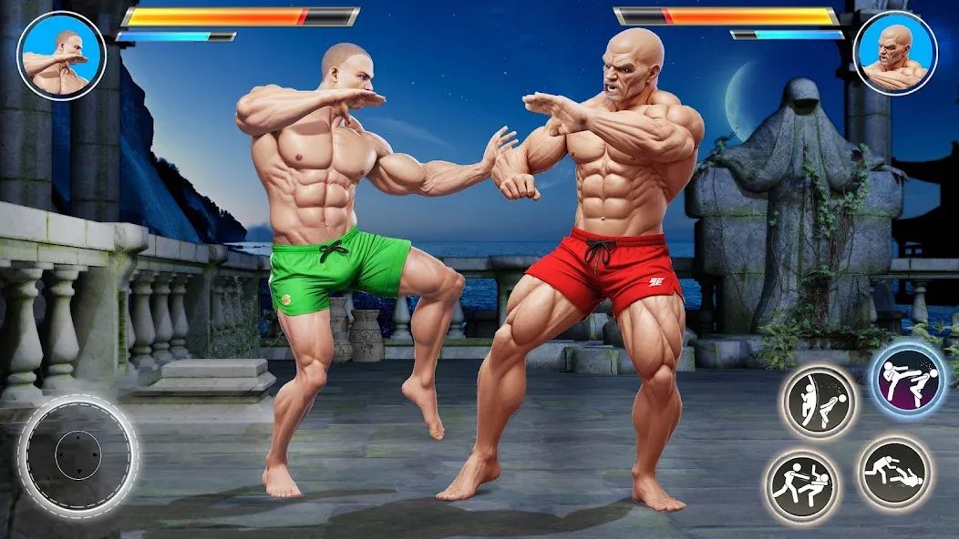 Kung Fu Karate Fighting Games [МОД Бесконечные монеты] Screenshot 3