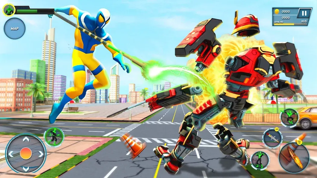 Gangster Theft Crime Sim (Гангстер Симулятор Кражи Преступления) [МОД Меню] Screenshot 1