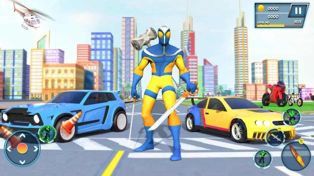 Gangster Theft Crime Sim (Гангстер Симулятор Кражи Преступления) [МОД Меню] Screenshot 3