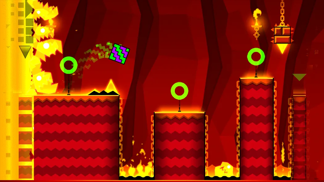 Geometry Dash Meltdown (Геометрия Дэш Мелтдаун) [МОД Unlocked] Screenshot 2