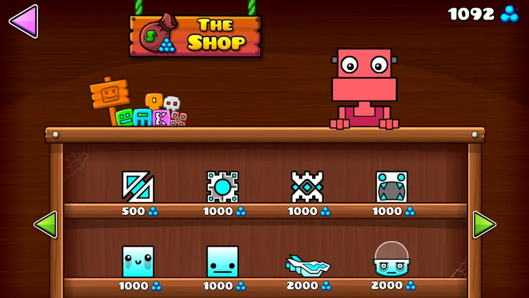 Geometry Dash World (Геометри Дэш Ворлд) [МОД Mega Pack] Screenshot 3