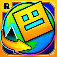 Взлом Geometry Dash World (Геометри Дэш Ворлд)  [МОД Mega Pack]