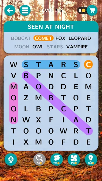 World of Word Search [МОД Unlimited Money] Screenshot 2
