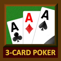 Скачать взлом Ace 3-Card Poker (эйс 3)  [МОД Много монет]