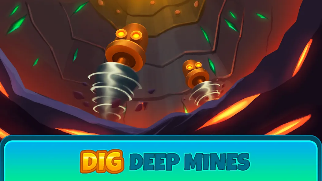 Deep Town: Idle Mining Tycoon (Дип Таун) [МОД Все открыто] Screenshot 4