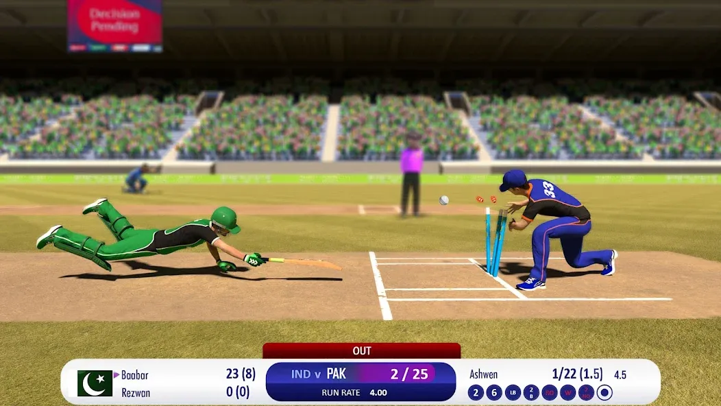 RVG Real World Cricket Game 3D (РВГ Реальная Мировая Крикетная Игра 3D) [МОД Бесконечные деньги] Screenshot 1