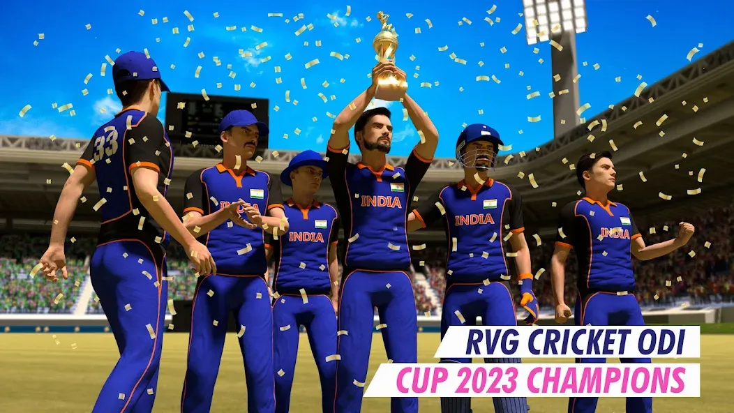 RVG Real World Cricket Game 3D (РВГ Реальная Мировая Крикетная Игра 3D) [МОД Бесконечные деньги] Screenshot 3