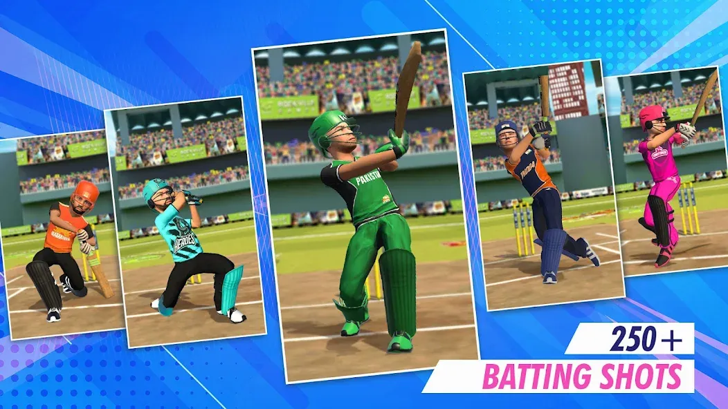 RVG Real World Cricket Game 3D (РВГ Реальная Мировая Крикетная Игра 3D) [МОД Бесконечные деньги] Screenshot 4