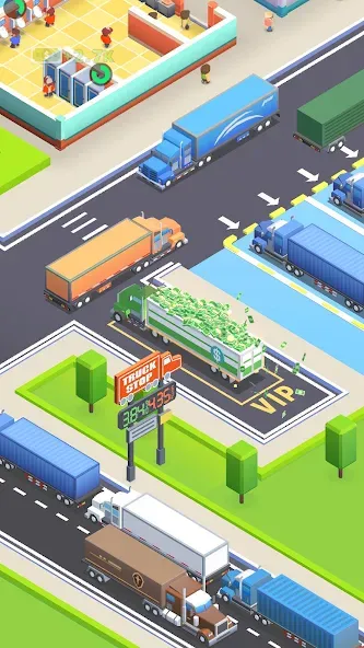 Travel Center Tycoon [МОД Меню] Screenshot 1
