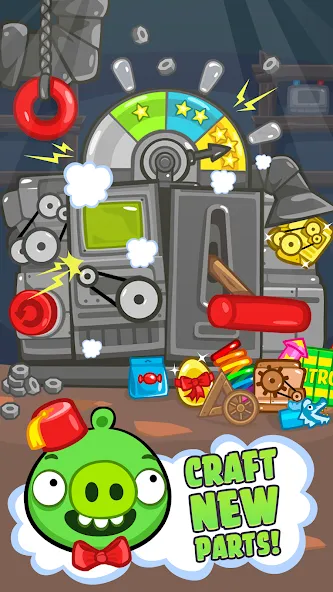 Bad Piggies (Бэд Пиггиз) [МОД Mega Pack] Screenshot 3