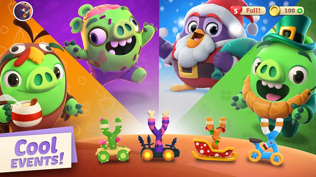 Angry Birds Journey (Энгри Бердс Джорни) [МОД Unlimited Money] Screenshot 3