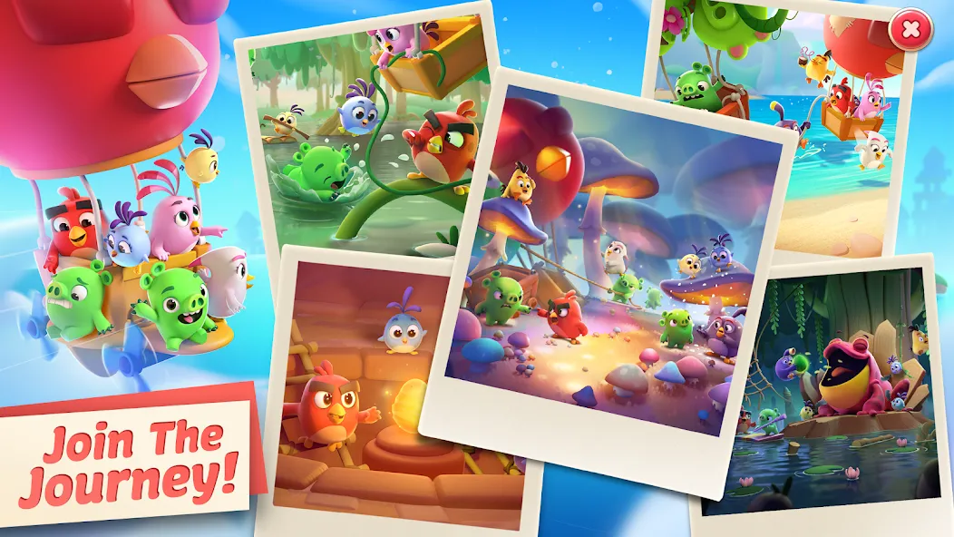 Angry Birds Journey (Энгри Бердс Джорни) [МОД Unlimited Money] Screenshot 5