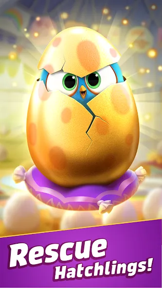 Angry Birds Match 3 (Энгри Бердс Матч 3) [МОД Menu] Screenshot 2