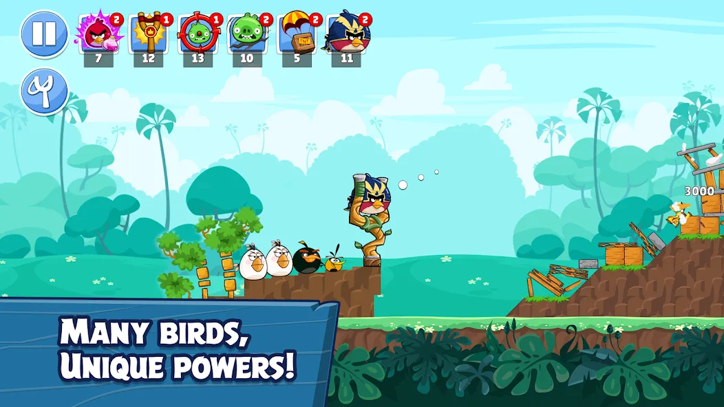 Angry Birds Friends (Энгри Брдс Френдс) [МОД Меню] Screenshot 3