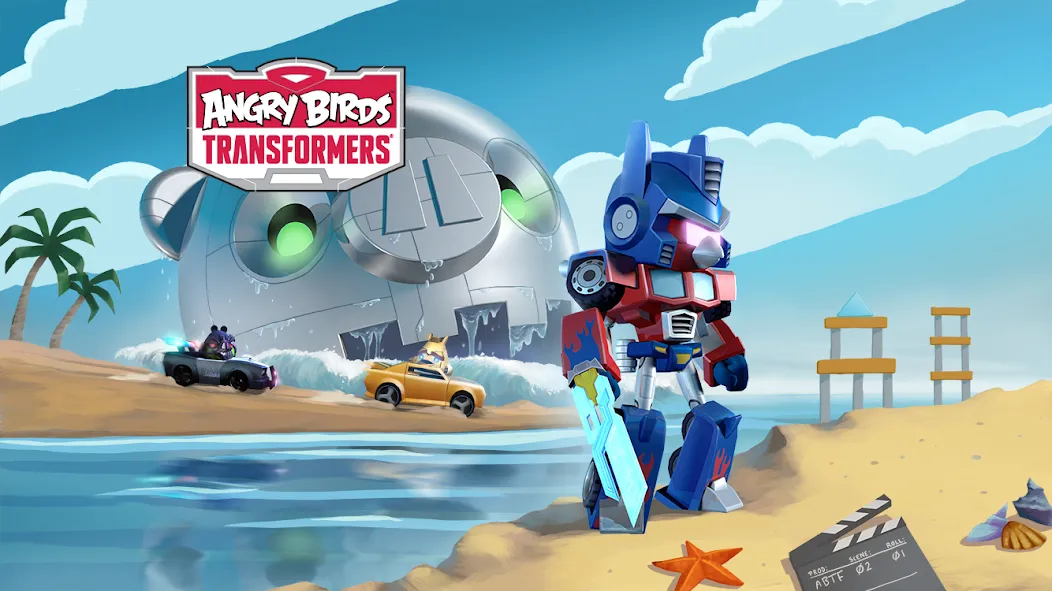 Angry Birds Transformers (Энгри Брдс Трансформеры) [МОД Много монет] Screenshot 5