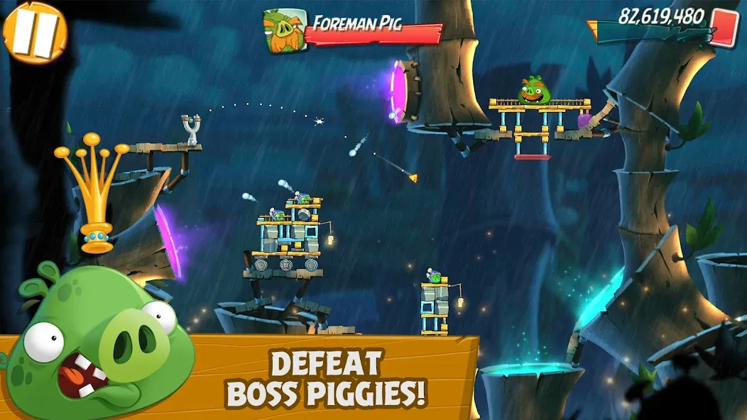 Angry Birds 2 (Энгри Бердс 2) [МОД Бесконечные деньги] Screenshot 4