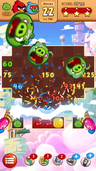 Angry Birds Blast (Энгри Бердс Бласт) [МОД Бесконечные деньги] Screenshot 4
