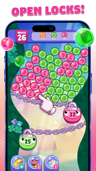 Angry Birds Dream Blast (Энгри Бердс Дрим Бласт) [МОД Бесконечные монеты] Screenshot 1