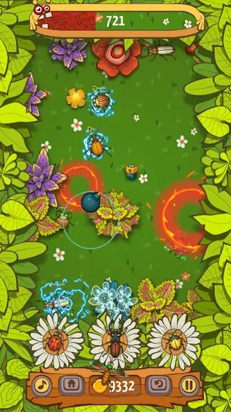 The Bugs [МОД Много монет] Screenshot 2