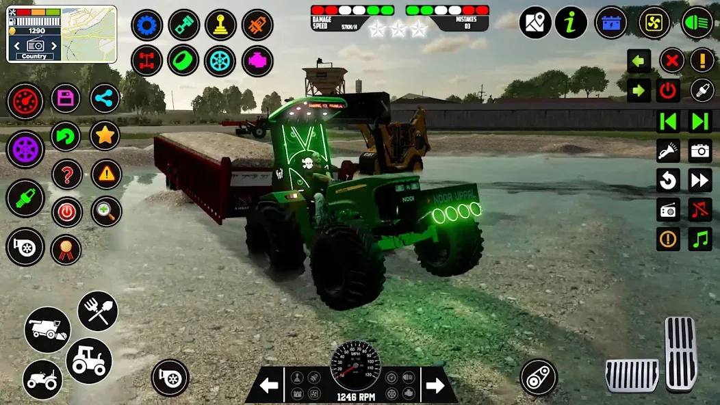 Indian Tractor Farming Games [МОД Много денег] Screenshot 3