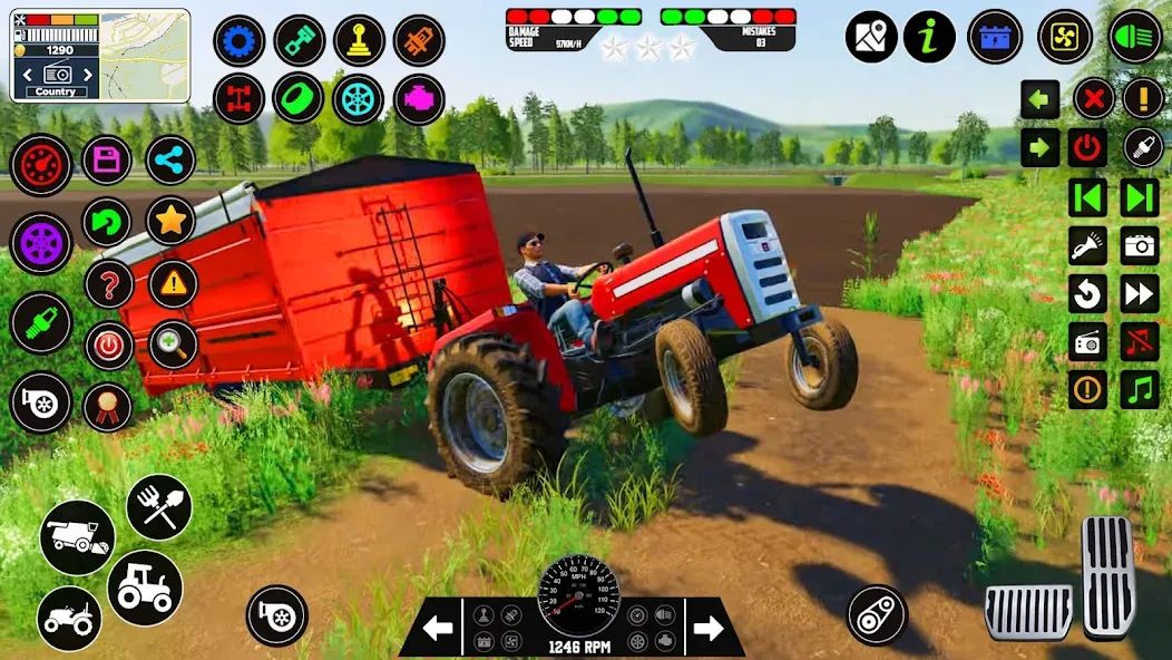 Indian Tractor Farming Games [МОД Много денег] Screenshot 5