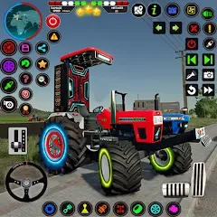 Взлом Indian Tractor Farming Games  [МОД Много денег]