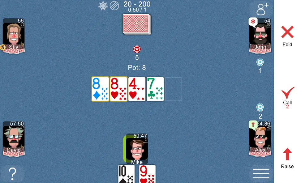 Poker Online [МОД Unlimited Money] Screenshot 3