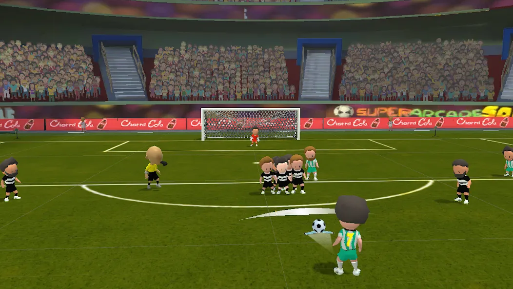 Super Arcade Soccer Mobile (упер Аркадный Футбол Мобильный) [МОД Unlocked] Screenshot 2