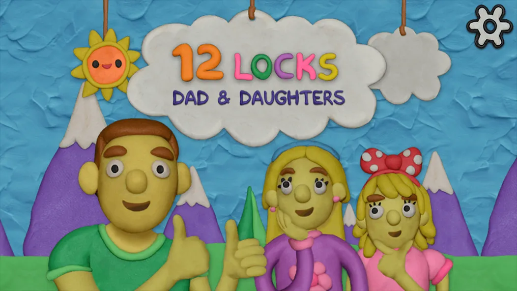 12 Locks Dad and daughters [МОД Бесконечные монеты] Screenshot 1