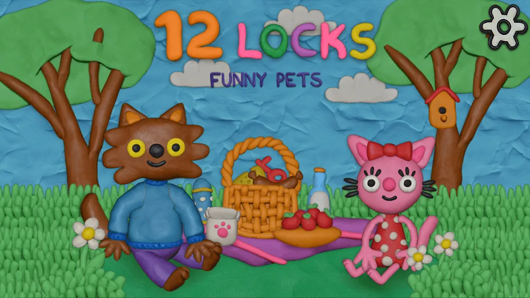 12 Locks Funny Pets (Замков) [МОД Много денег] Screenshot 1
